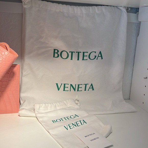 Bottega Veneta doll top handle crocodile embossed hand bag - Picture 5 of 11